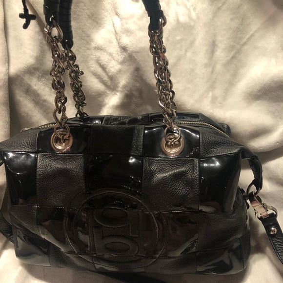 Black Vintage Bebe Original purse - Picture 1 of 4